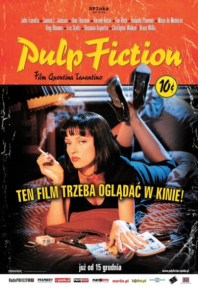plakat Pulp Fiction cały film
